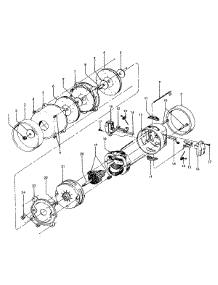 02 - Motor Assembly parts for Hoover Vacuum S1221--- from AppliancePartsPros.com