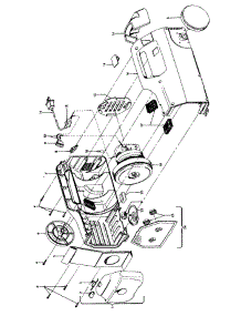 02 - Mainhousing parts for Hoover Vacuum S1311020 from AppliancePartsPros.com