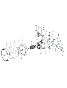 03 - Motor Assembly parts for Hoover Vacuum S1335--- from AppliancePartsPros.com