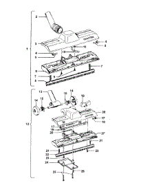 02 - Rug_Flrnozzle parts for Hoover Vacuum S2515 from AppliancePartsPros.com
