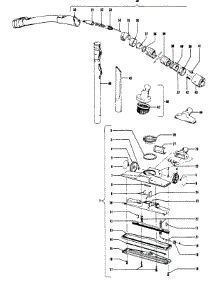02 - Hose, Cleaningtools parts for Hoover Vacuum S3001--- from AppliancePartsPros.com