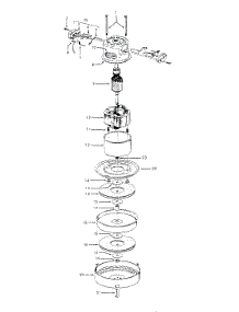 05 - Motor Assembly parts for Hoover Vacuum S3009051 from AppliancePartsPros.com