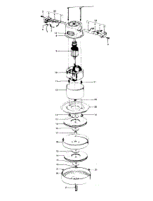 04 - Motor Assembly parts for Hoover Vacuum S3061--- from AppliancePartsPros.com