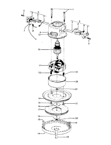 05 - Motor Assembly parts for Hoover Vacuum S3071 from AppliancePartsPros.com