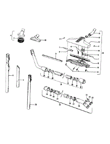 02 - Hose, Cleaningtools parts for Hoover Vacuum S3073--- from AppliancePartsPros.com