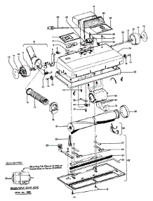 05 - Powerednozzle parts for Hoover Vacuum S3081--- from AppliancePartsPros.com