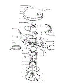 04 - Mainhousing parts for Hoover Vacuum S3123--- from AppliancePartsPros.com