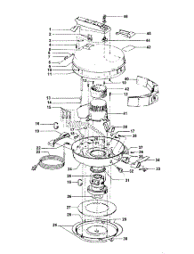 04 - Mainhousing parts for Hoover Vacuum S3151 from AppliancePartsPros.com