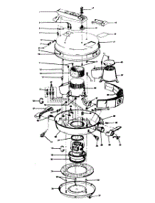 03 - Mainhousing parts for Hoover Vacuum S3173--- from AppliancePartsPros.com