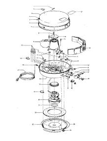 02 - Mainhousing parts for Hoover Vacuum S3181--- from AppliancePartsPros.com