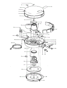 04 - Mainhousing parts for Hoover Vacuum S3183--- from AppliancePartsPros.com