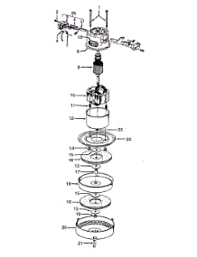 03 - Motor Assembly parts for Hoover Vacuum S3195--- from AppliancePartsPros.com