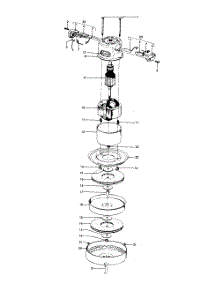 03 - Motor Assembly parts for Hoover Vacuum S3195030 from AppliancePartsPros.com