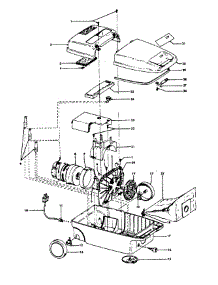 02 - Mainhousing parts for Hoover Vacuum S3211--- from AppliancePartsPros.com