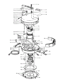 02 - Mainhousing parts for Hoover Vacuum S3217--- from AppliancePartsPros.com