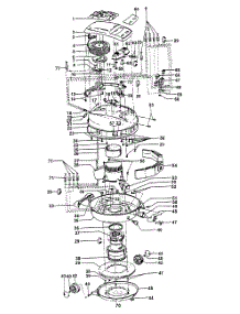 04 - Mainhousing parts for Hoover Vacuum S3221 from AppliancePartsPros.com