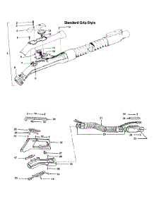 03 - Hose parts for Hoover Vacuum S3231--- from AppliancePartsPros.com