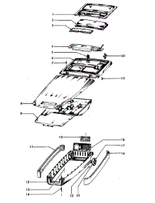 04 - Mainhousing parts for Hoover Vacuum S3231--- from AppliancePartsPros.com