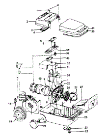 03 - Cordreel, Mainhousing parts for Hoover Vacuum S3243--- from AppliancePartsPros.com