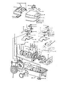 04 - Mainhousing parts for Hoover Vacuum S3253001 from AppliancePartsPros.com