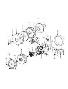 03 - Motor Assembly parts for Hoover Vacuum S3263022 from AppliancePartsPros.com