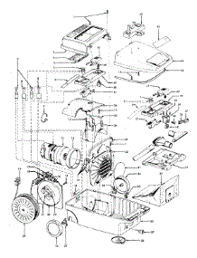 02 - Cordreel, Mainhousing parts for Hoover Vacuum S3271--- from AppliancePartsPros.com