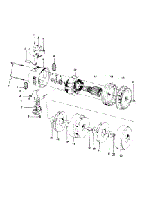 04 - Motor Assembly parts for Hoover Vacuum S3275--- from AppliancePartsPros.com