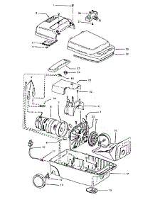 04 - Mainhousing parts for Hoover Vacuum S3299031 from AppliancePartsPros.com