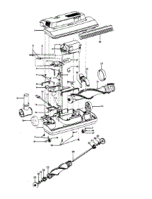 06 - Powerednozzle, Agitator parts for Hoover Vacuum S3377050 from AppliancePartsPros.com