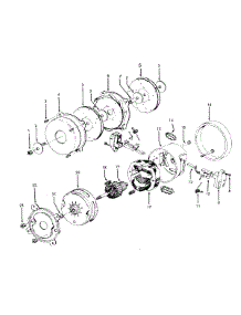 05 - Motor Assembly parts for Hoover Vacuum S3461--- from AppliancePartsPros.com