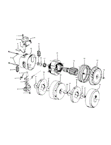 05 - Motor Assembly parts for Hoover Vacuum S3467--- from AppliancePartsPros.com