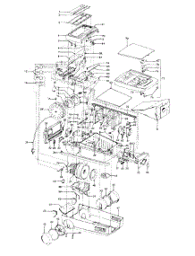 03 - Mainhousing, Motor Assembly parts for Hoover Vacuum S3471--- from AppliancePartsPros.com