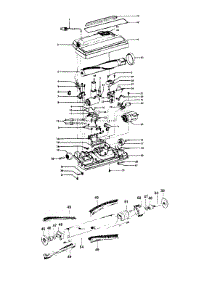 04 - Powerednozzle, Agitator parts for Hoover Vacuum S3493--- from AppliancePartsPros.com