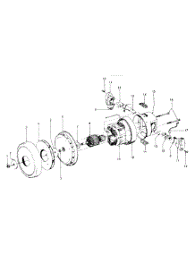 04 - Motor Assembly parts for Hoover Vacuum S3509--- from AppliancePartsPros.com