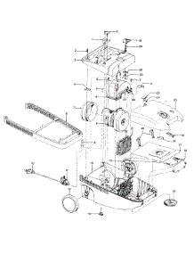03 - Mainhousing parts for Hoover Vacuum S3515--- from AppliancePartsPros.com
