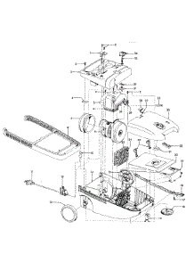 03 - Mainhousing parts for Hoover Vacuum S3520--- from AppliancePartsPros.com