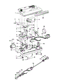 05 - Powerednozzle, Agitator parts for Hoover Vacuum S3563--- from AppliancePartsPros.com