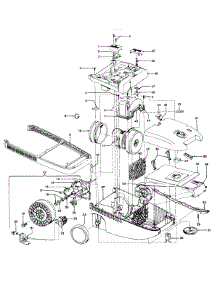 02 - Cordreel, Mainhousing parts for Hoover Vacuum S3565--- from AppliancePartsPros.com