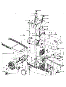 02 - Mainhousing parts for Hoover Vacuum S3573016 from AppliancePartsPros.com