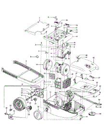 02 - Cordreel, Mainhousing parts for Hoover Vacuum S3575--- from AppliancePartsPros.com