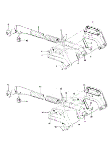 03 - Hose parts for Hoover Vacuum S3575--- from AppliancePartsPros.com