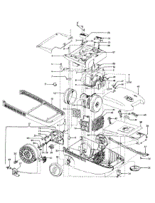 02 - Cordreel, Mainhousing parts for Hoover Vacuum S3605--- from AppliancePartsPros.com