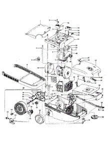 02 - Cordreel, Mainhousing parts for Hoover Vacuum S3606--- from AppliancePartsPros.com