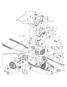 02 - Cordreel, Mainhousing parts for Hoover Vacuum S3609--- from AppliancePartsPros.com