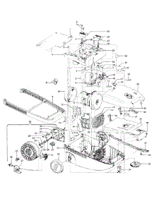 02 - Cordreel, Mainhousing parts for Hoover Vacuum S3620--- from AppliancePartsPros.com