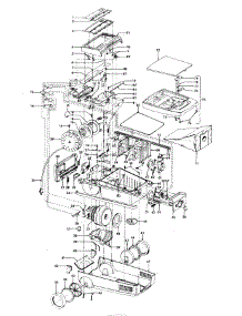 02 - Cordreel, Mainhousing parts for Hoover Vacuum S3625--- from AppliancePartsPros.com