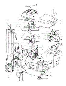 02 - Cordreel, Mainhousing parts for Hoover Vacuum S3631--- from AppliancePartsPros.com