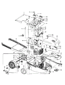 02 - Cordreel, Mainhousing parts for Hoover Vacuum S3646--- from AppliancePartsPros.com