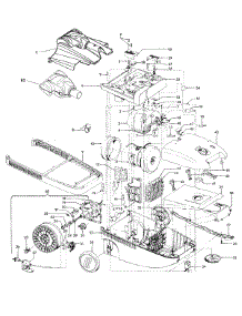 02 - Cordreel, Mainhousing parts for Hoover Vacuum S3649--- from AppliancePartsPros.com