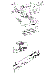 03 - Powerednozzle parts for Hoover Vacuum S5509--- from AppliancePartsPros.com